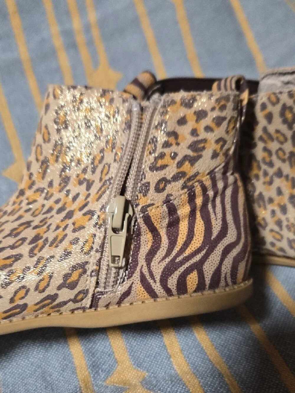 Livie & Luca | Leopard Print Ankle Boots